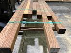 Hardhout–Louro Itauba–palen–staanders-liggers-regels-100x100, Ophalen, Palen, Nieuw, Hardhout