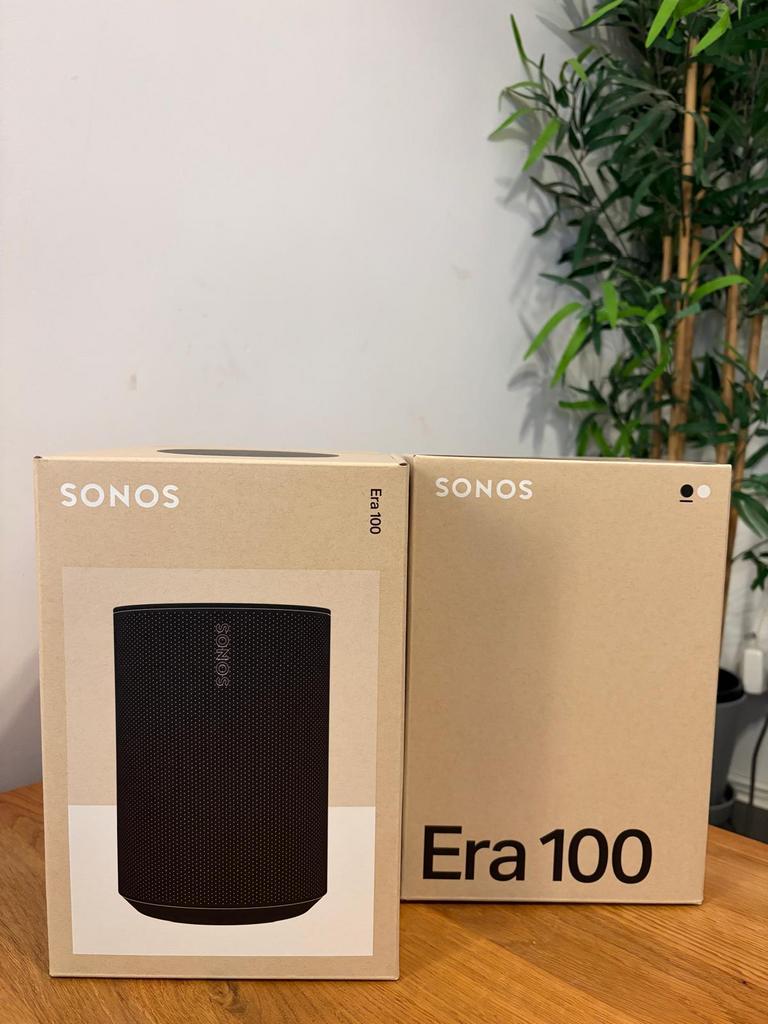 NIEUW Sonos 2x Era 100  en/of Sub 4, Ophalen, Zo goed als nieuw, Sonos, 120 watt of meer