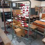 Oud telraam op standaard, Ophalen