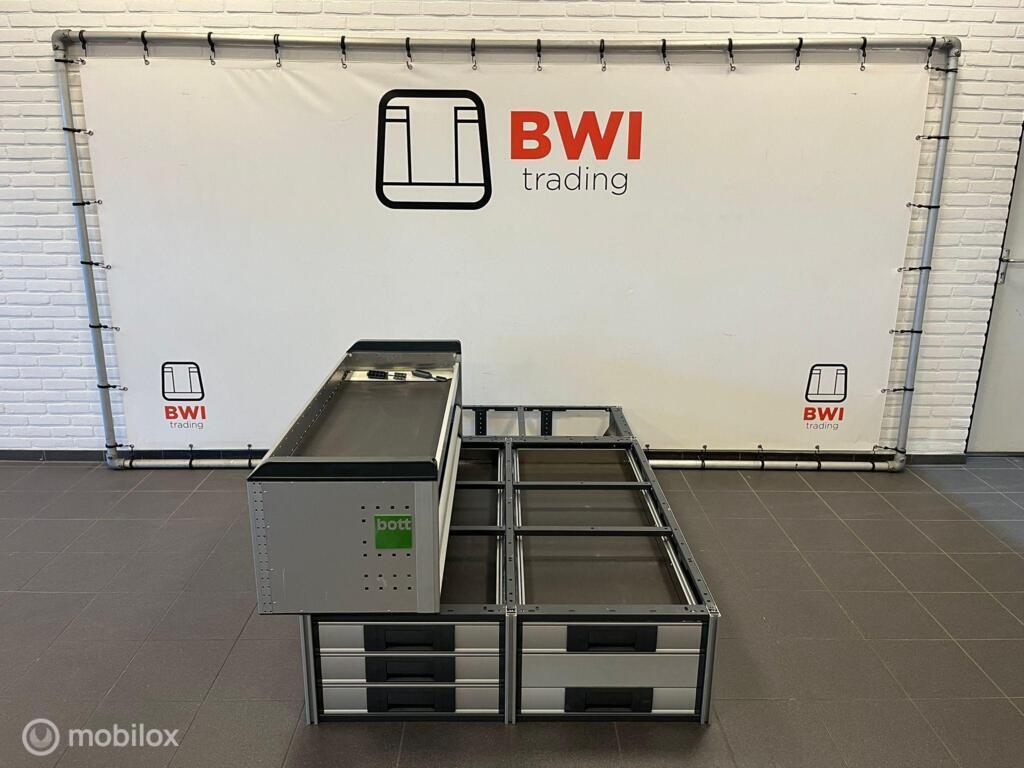 Bott dubbele bodem set / bedrijfswageninrichting / NIEUW, Auto diversen, Overige Auto diversen, Ophalen of Verzenden