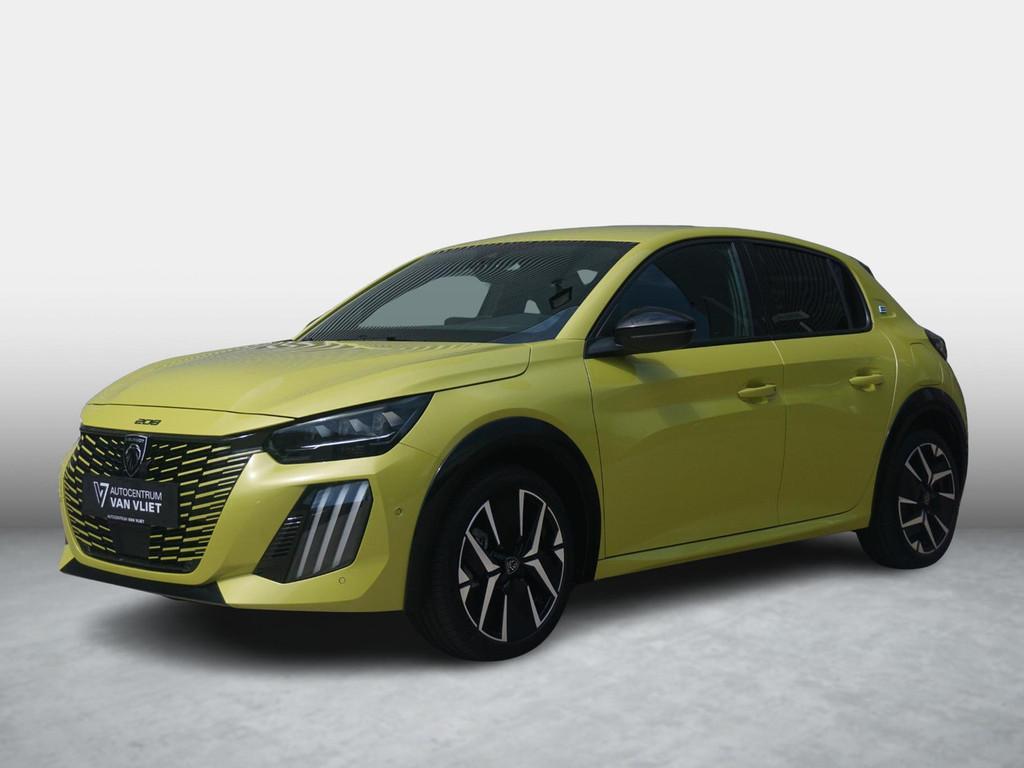 Peugeot e-208 EV GT 51 kWh | Long range | Stoelverwarming &, Automaat, Gebruikt, 156 pk, Te koop