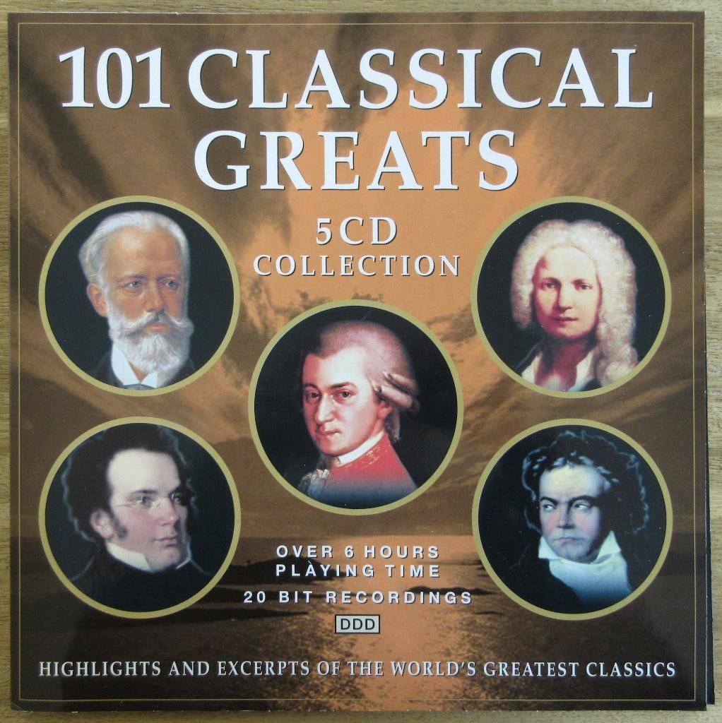 101 Classic Greats, Ophalen, Boxset, Zo goed als nieuw, Classicisme