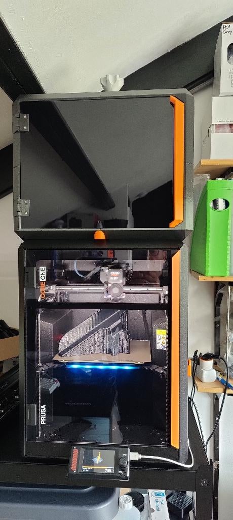 prusa core-one met core-boxx en mmu3, Computers en Software, 3D Printers, Ingebouwde Wi-Fi, Zo goed als nieuw, Filament, Ophalen