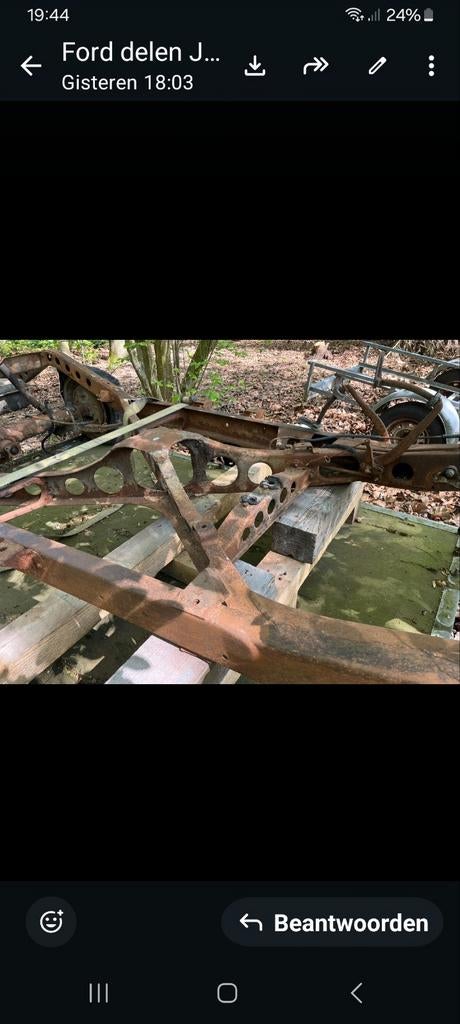 Ford vedette v8, hotrod, strandracer, Ophalen, Gebruikt, Ford