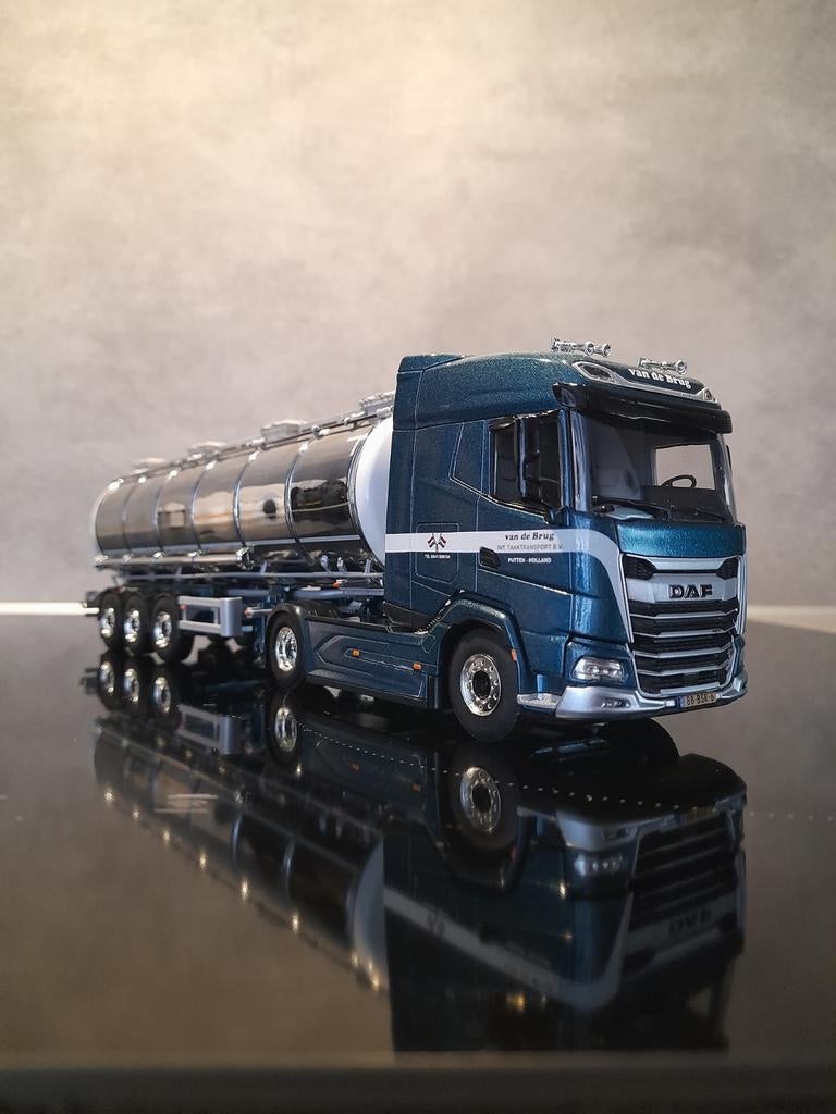 Wsi. Van de Brug/Putten. Daf XG. Tankwagen/tanktrailer. Ovp, Ophalen of Verzenden, Zo goed als nieuw, Bus of Vrachtwagen, Wsi
