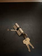 cilinderslot met sleutels, Ophalen, Gebruikt, Overige materialen, Slot