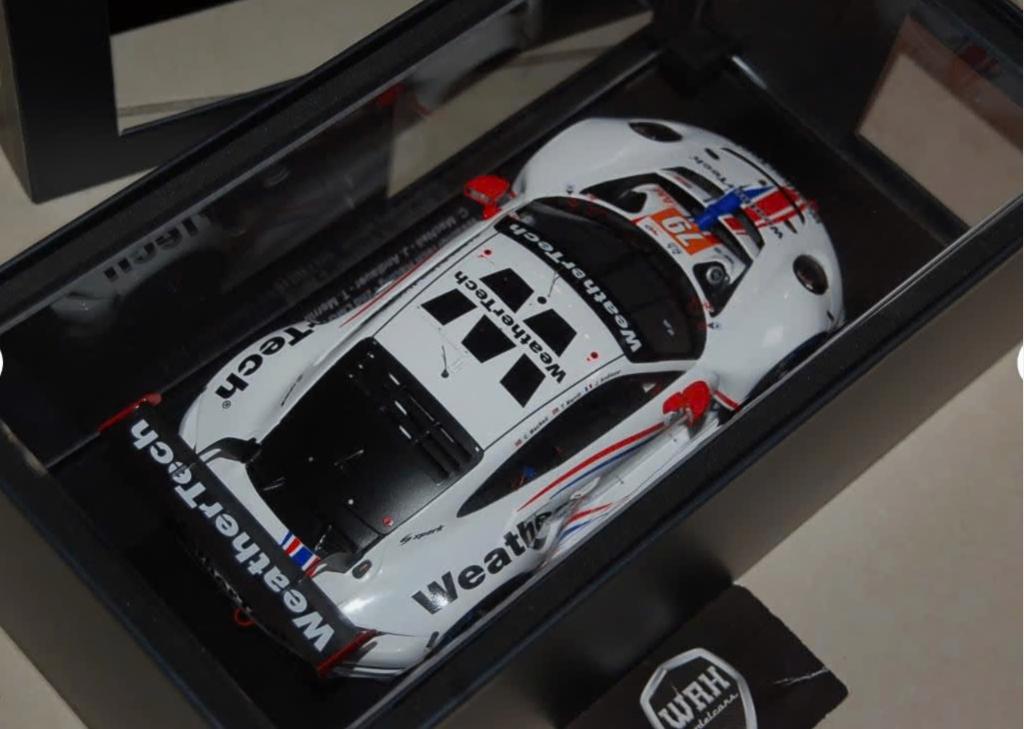 1:18 Porsche 911 RSR-19 LM 2022 WeatherTech 18S821 Spark WRH, Verzenden, Zo goed als nieuw, Auto, Overige merken