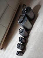 Bascule gewichten 1, 2 (2 stuks), 5, 20 en 25kg, Ophalen