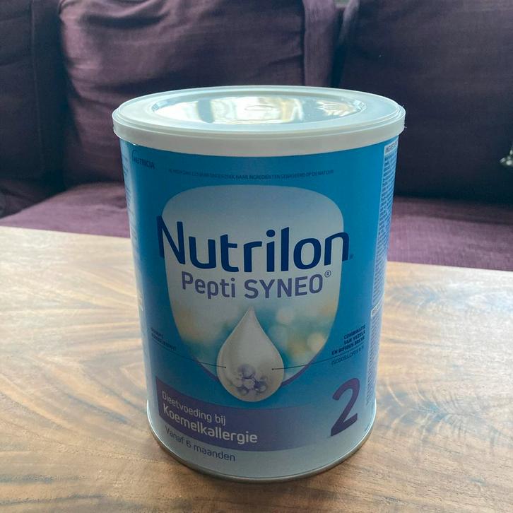 Nutrilon Pepti Syneo 2 bij koemelkallergie, Kinderen en Baby's, Babyvoeding en Toebehoren, Gebruikt, Overige typen, Ophalen of Verzenden