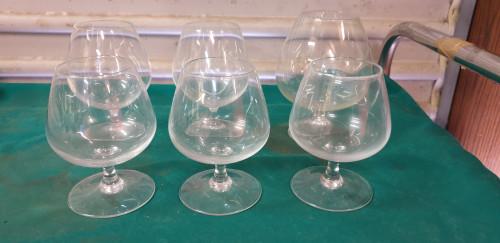 cognac glazen 6 stuks, Ophalen of Verzenden, 'T Olde Gre-j, Info@toldegrej.nl, Endepoelstraat 20f Didam