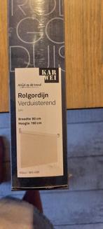 Nieuw verduisterend rolgordijn, wit, Wit, Nieuw, Modern, 150 tot 200 cm