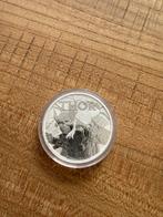 Marvel Thor 1 oz Zilveren Munt 2018 - Oplage 50.000, Ophalen of Verzenden, Zilver