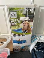 Intex zwembad 220x150x60 cm met toebehoren, Ophalen, Minder dan 80 cm, Opzetzwembad, Rechthoekig