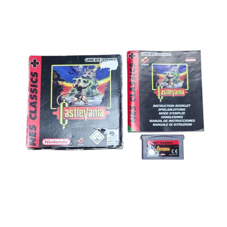 Castlevania NES Classic Game Boy Advance Game Compleet, Spelcomputers en Games, Games | Nintendo Game Boy, Zo goed als nieuw