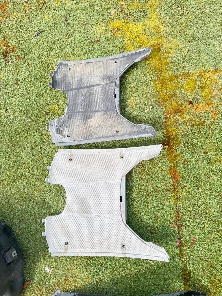 Piaggio skipper voetplaten, Ophalen of Verzenden, Gebruikt, Kap