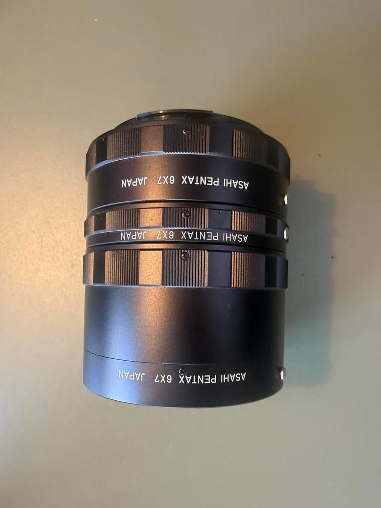 Pentax 67 tussenringen set (macro) – compleet, Verzenden, Zo goed als nieuw