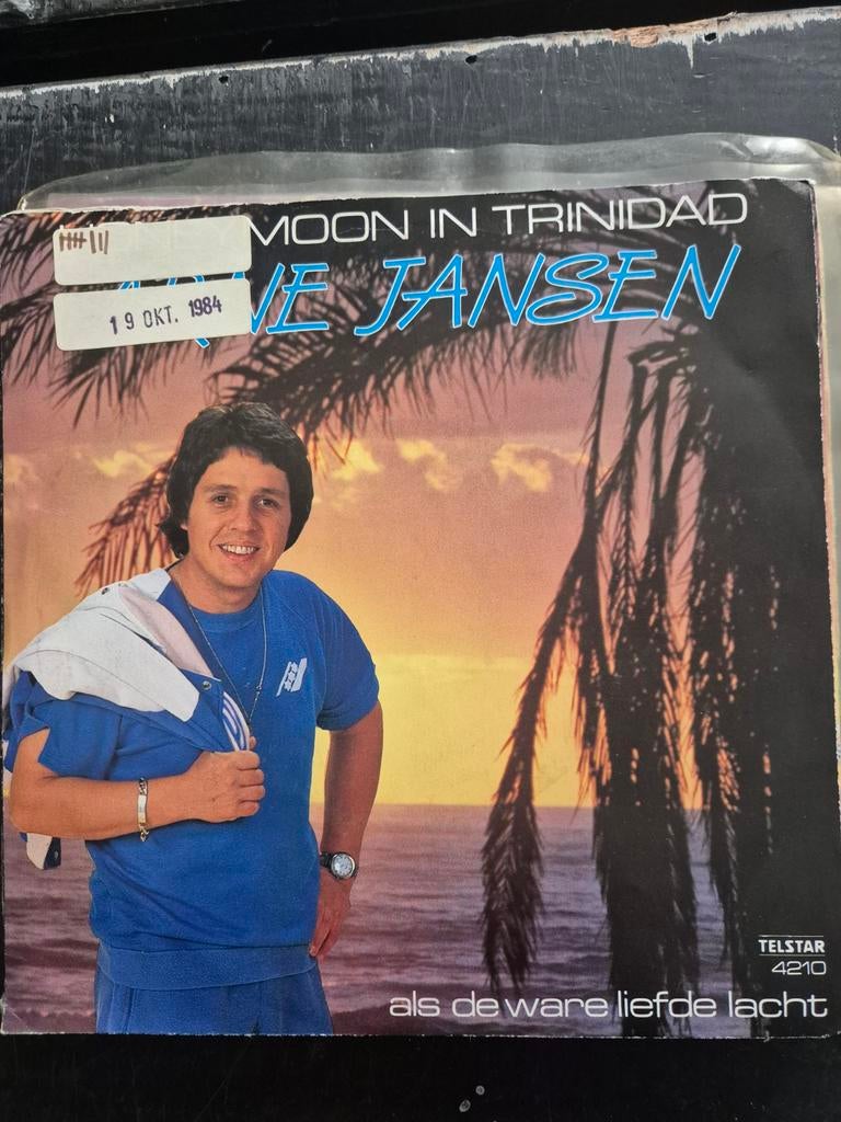 Arne jansen honymoon in trinidad, Cd's en Dvd's, Vinyl | Nederlandstalig, Ophalen of Verzenden, Zo goed als nieuw, Overige formaten