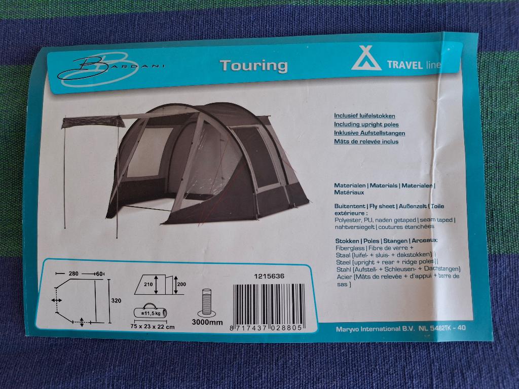 Bustent, Ophalen, Zo goed als nieuw