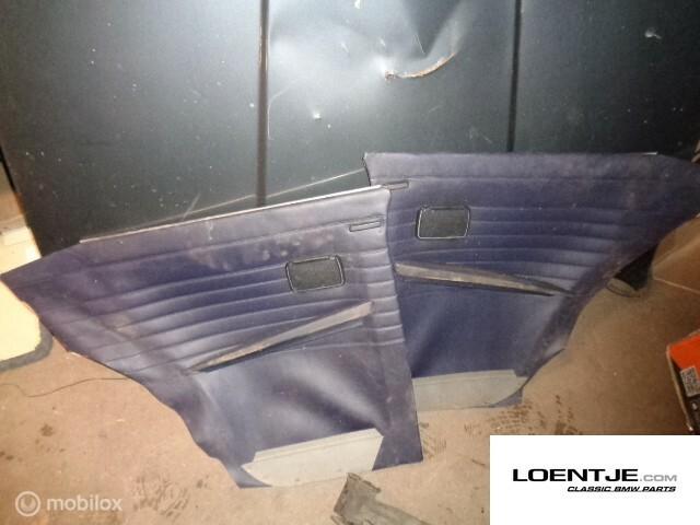 set panelen achter BMW 02-serie E6/ E10/ 114 ('74-'77), Auto-onderdelen, Interieur en Bekleding, Gebruikt, Ophalen of Verzenden