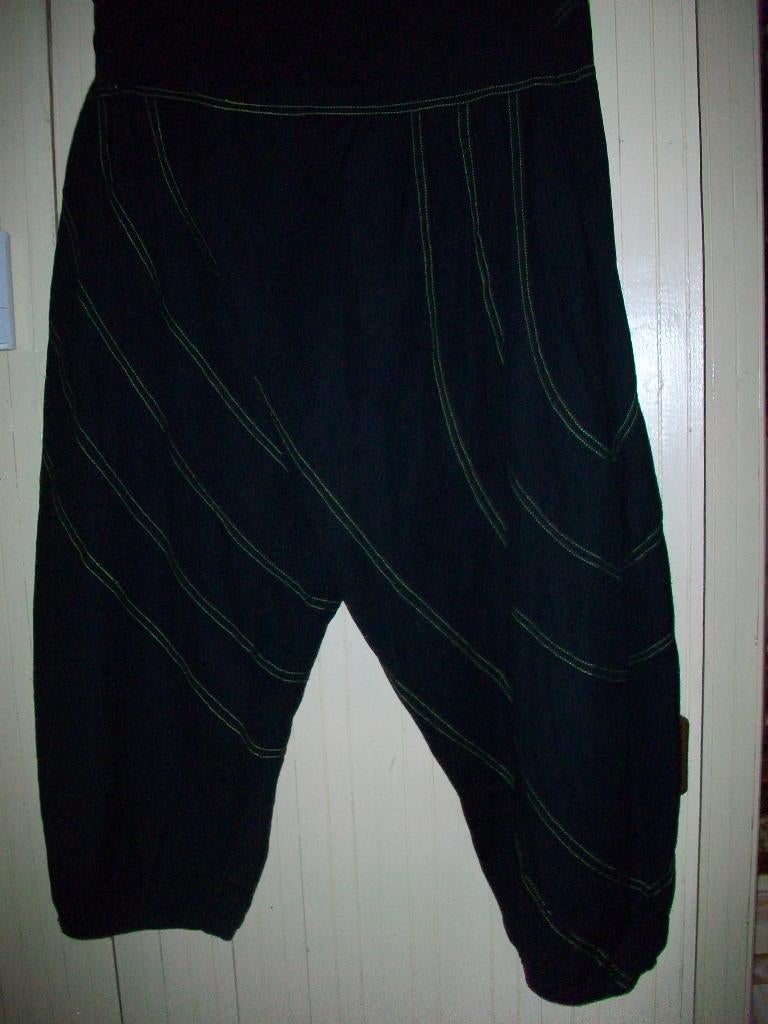 Harembroek maat 42, Kleding | Dames, Broeken en Pantalons, Zwart, Maat 42/44 (L), Ophalen of Verzenden, Lang