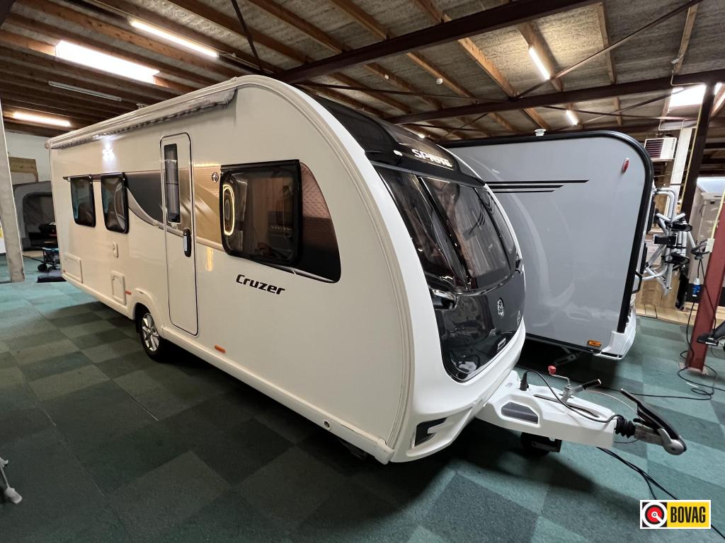 Sprite Cruzer 520 SR, Caravans en Kamperen, Caravans, Overige typen, Standaardzit, 5 tot 6 meter, Sprite