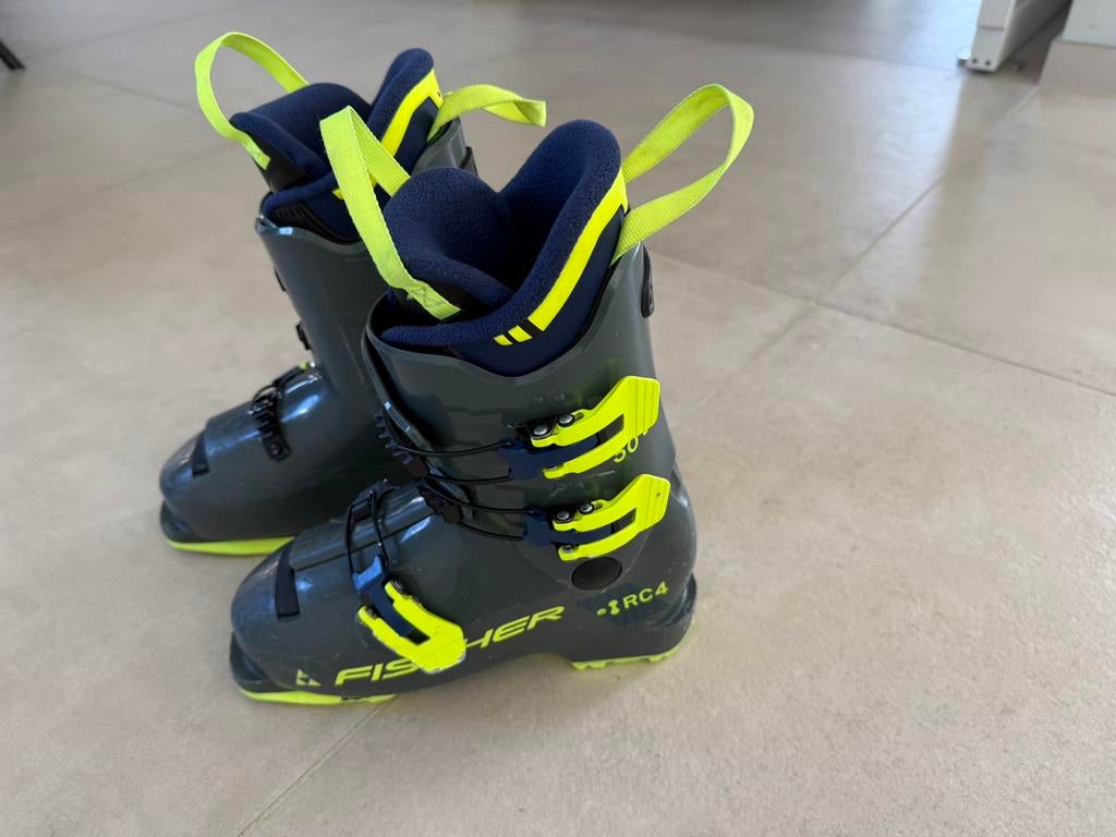Skischoenen kinderen maat 23.5, Fischer, Schoenen, Ophalen of Verzenden, Zo goed als nieuw