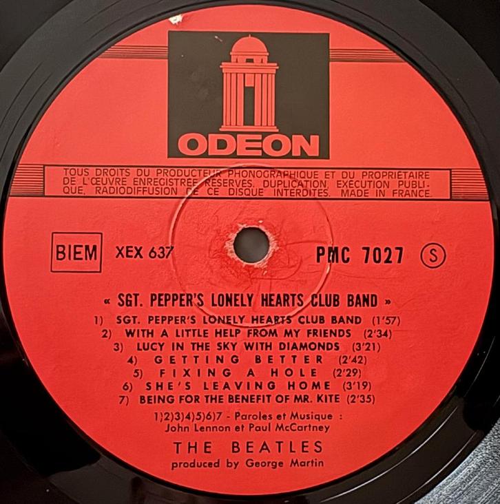 The Beatles – Sgt. Pepper's Lonely Hearts Club Band, Cd's en Dvd's, Vinyl | Pop, Gebruikt, 1960 tot 1980, 12 inch, Ophalen of Verzenden