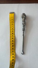 Antieke Engelse zilveren knopenhaak, Ophalen of Verzenden, Zilver