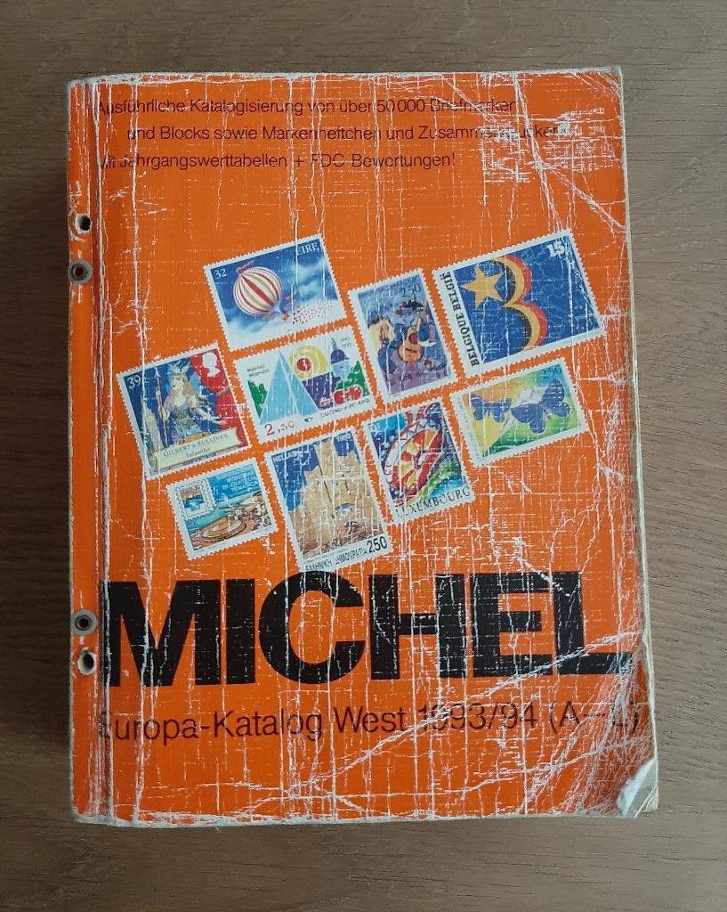 Postzegel Catalogus Michel Europa - West 1993 - 94 A - L, Postzegels en Munten, Postzegels | Toebehoren, Ophalen, Catalogus