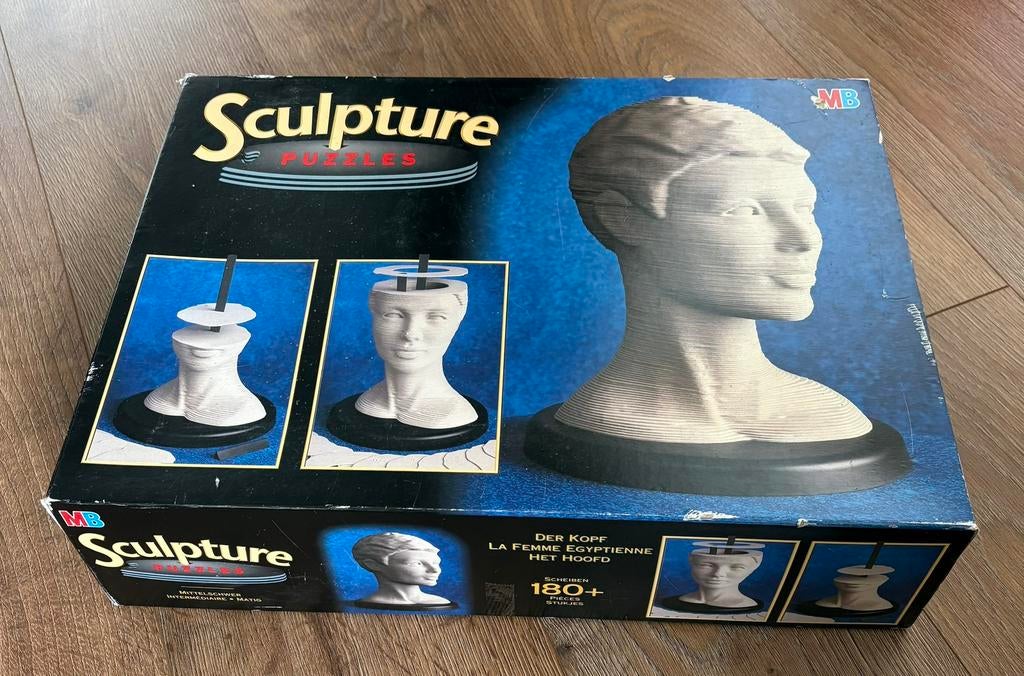 Sculpture puzzel van MB, Ophalen of Verzenden, Minder dan 500 stukjes, Zo goed als nieuw, Overige typen