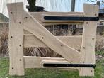 Eikenhouten tuinpoort, looppoort, tuinhekje, toegangspoort, 100 tot 150 cm, Nieuw, Ophalen of Verzenden, Draaipoort