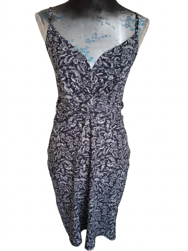 Studio Anneloes - Travelstof jurk - Paisley print - Maat S, Studio Anneloes, Verzenden, Zo goed als nieuw, Knielengte