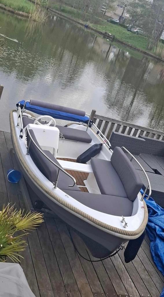 Sloep compleet luxe consoleboot, Watersport en Boten, Ophalen of Verzenden, Zeilboot of Motorboot