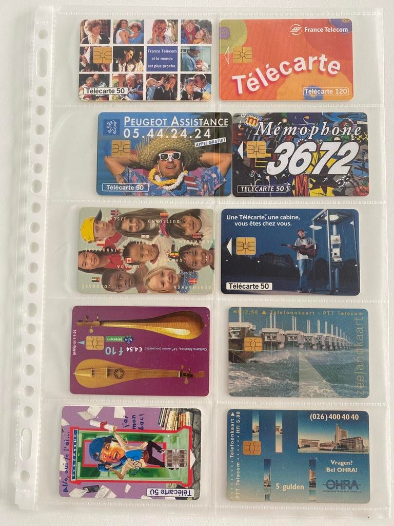 Verzameling telefoonkaarten, Ophalen of Verzenden, Buitenland