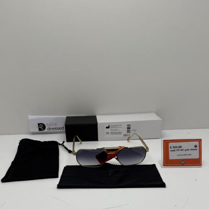 cazal 757 001 gold -Nieuw, Sieraden, Tassen en Uiterlijk, Zonnebrillen en Brillen | Heren, Zo goed als nieuw