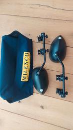 Milenco Aero 4 caravanspiegels met vlak glas, Caravans en Kamperen, Ophalen, Gebruikt