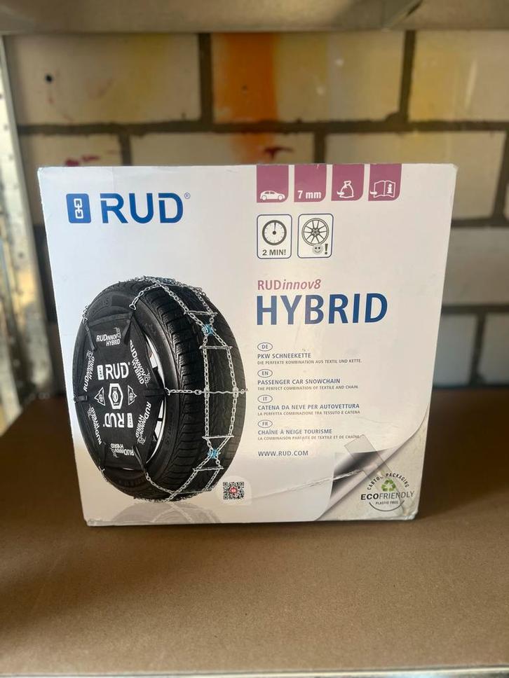 Nieuwe RUD Innov8 Hybrid sneeuwkettingen, Auto diversen, Sneeuwkettingen, Nieuw, Ophalen