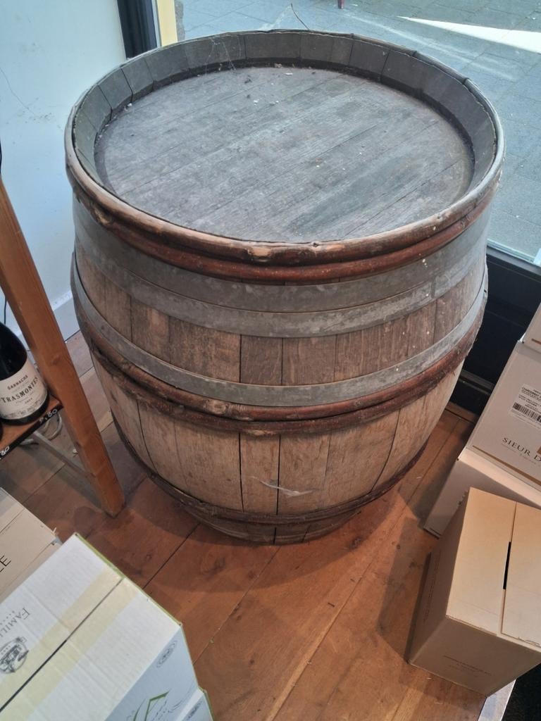 Oud Bourgondisch Wijnvat - Decoratief en Authentiek, Ophalen