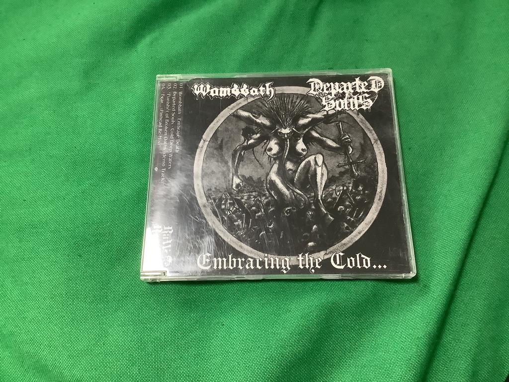 Wombbath/Departed Souls-Embracing The Cold cd, Ophalen of Verzenden, Gebruikt