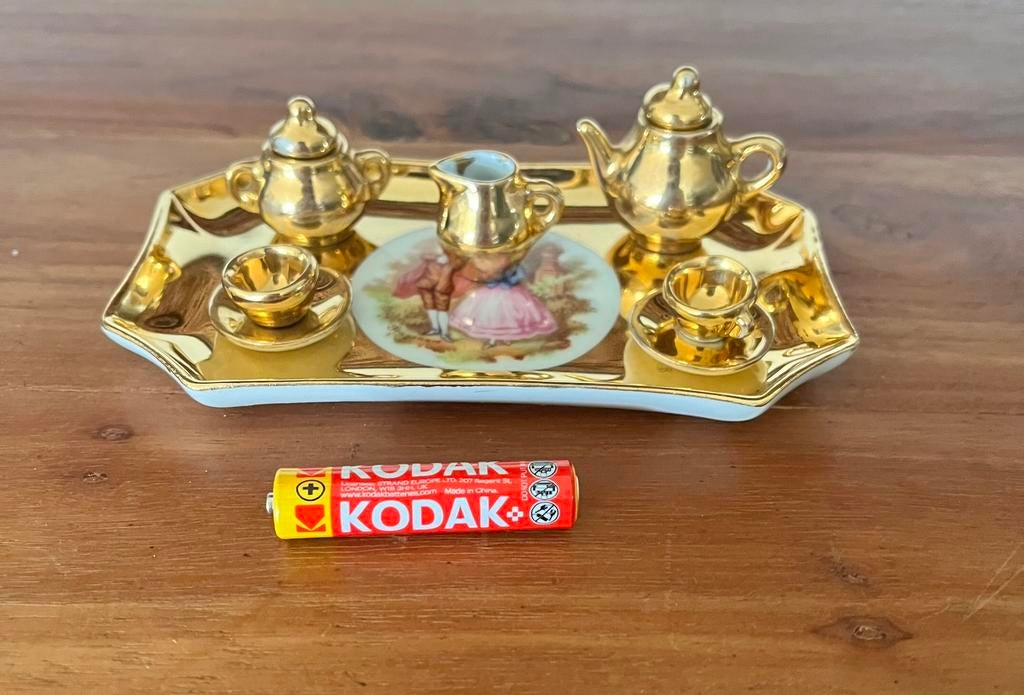 Limoges miniatuur servies, Ophalen of Verzenden, Zo goed als nieuw