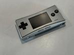 Game Boy Micro Zilver, Spelcomputers en Games, Ophalen of Verzenden, Gebruikt, Game Boy Micro