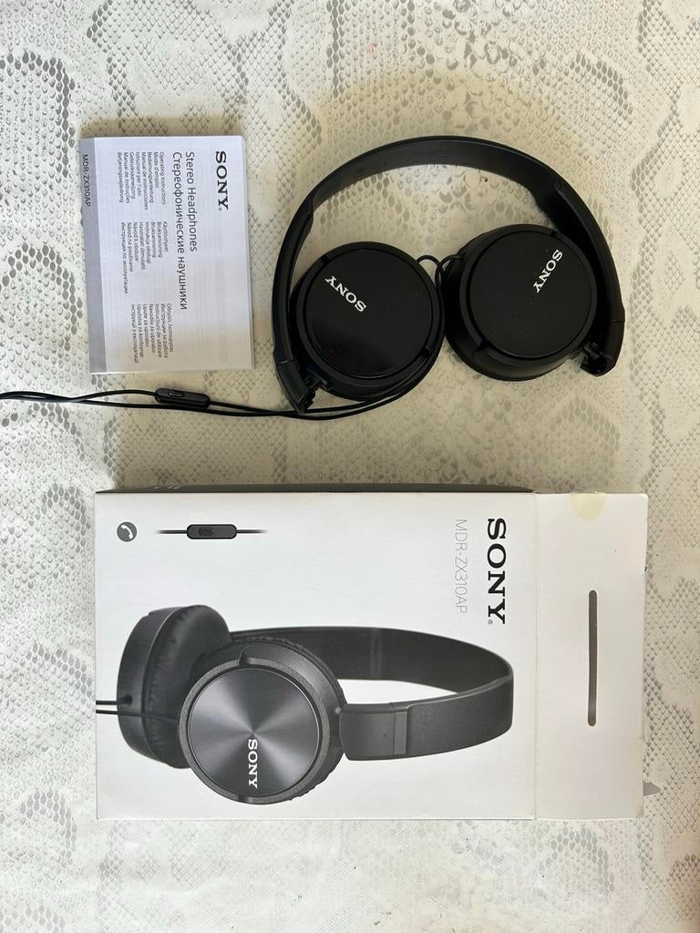 Sony koptelefoon MDR-ZX310AP, Audio, Tv en Foto, Koptelefoons, Ophalen of Verzenden, Nieuw, Op oor (supra aural), Sony