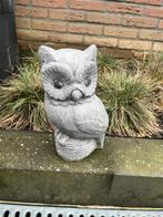 Betonnen uil, Tuin en Terras, Tuinbeelden, Ophalen, Zo goed als nieuw, Beton, Dierenbeeld
