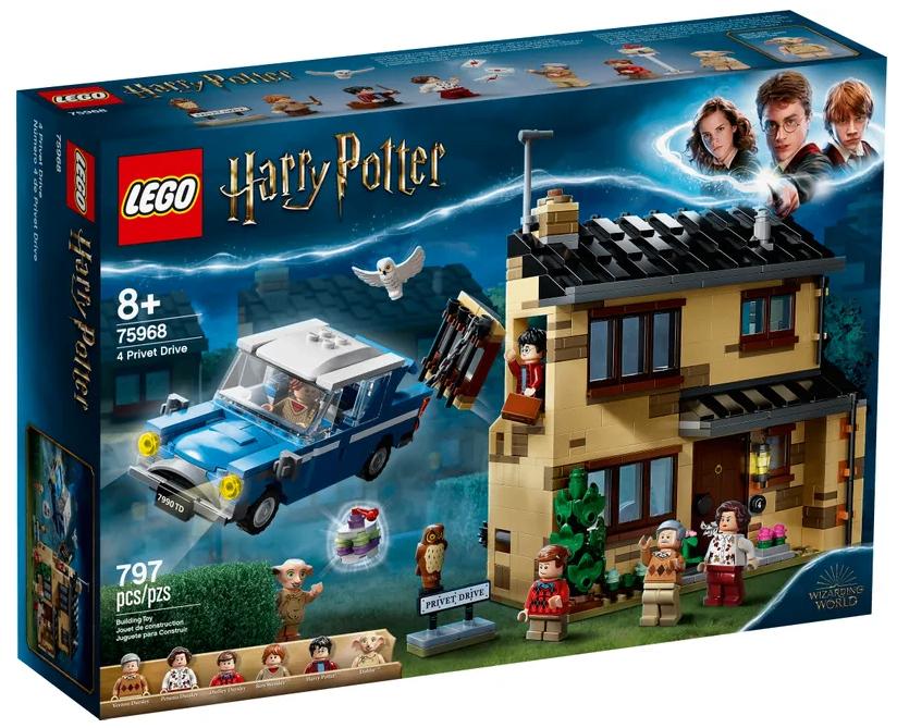 Lego Harry Potter Ligusterlaan 4 (75968) Nieuw, Ophalen of Verzenden, Complete set, Compleet, Lego