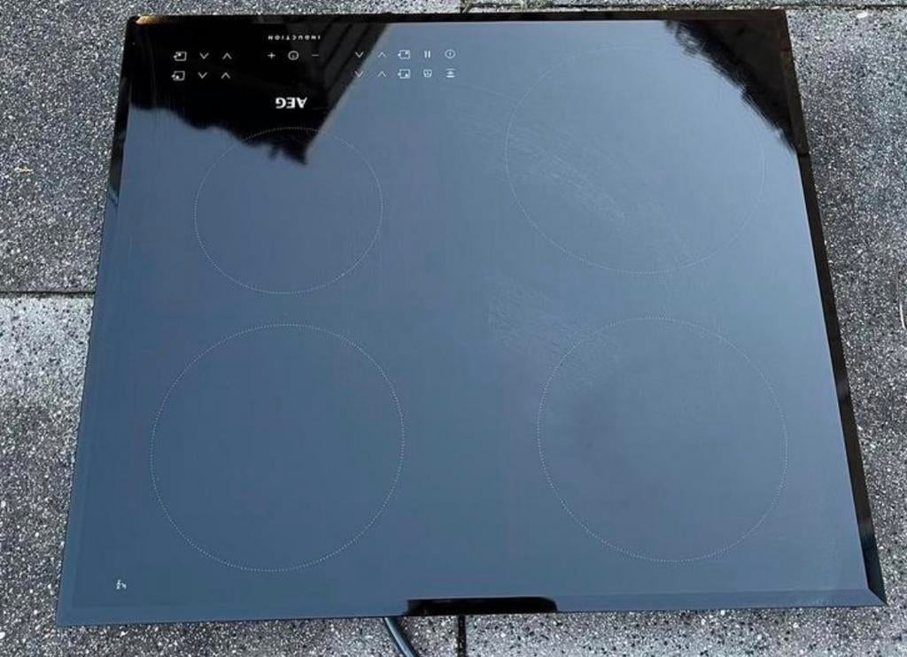 Inductie kookplaat AEG, Gebruikt, Energieklasse A of zuiniger, Inbouw, Inductie