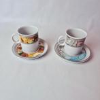 Set van 2 vintage koffie kopjes van Gogh, Ophalen of Verzenden, Gebruikt, Overige stijlen, Kop(pen) en/of Schotel(s)