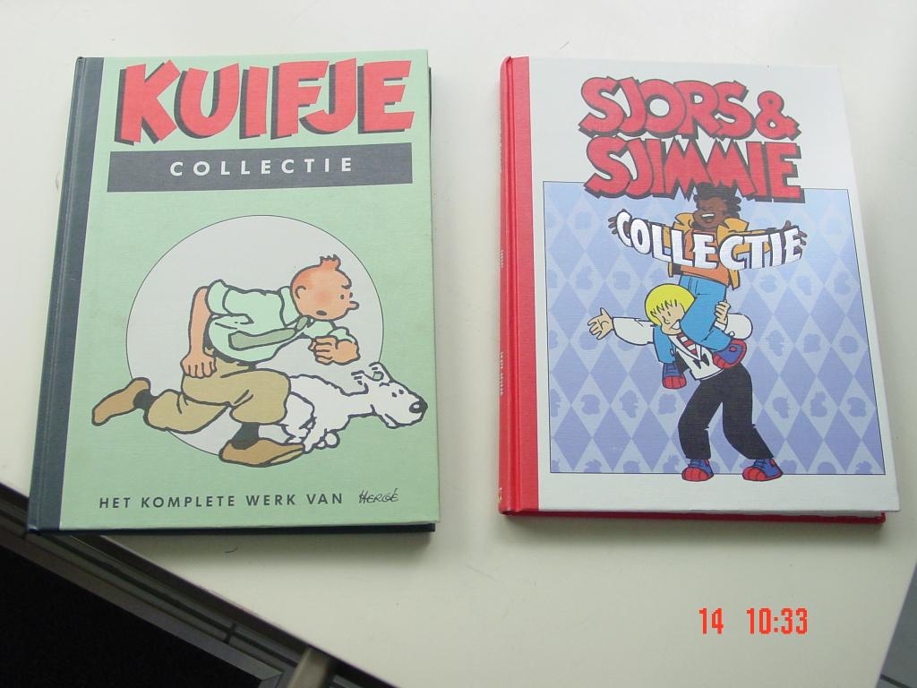 Te koop verzamelcollectie Kuifje/Sjors&Sjimmie/Lucky Luke, Meerdere stripboeken, Ophalen of Verzenden, Zo goed als nieuw