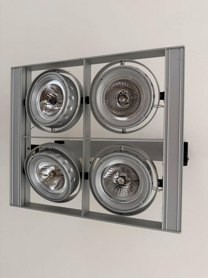 Cardanische LED AR111 Studio Spot Lamp - Professioneel, Huis en Inrichting, Lampen | Spots, Zo goed als nieuw, Plafondspot of Wandspot