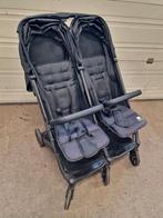 Deryan Rolo X2 duo Buggy zwart tweeling tweelingbuggy, Kinderen en Baby's, Tweelingen en Meerlingen, Ophalen, Zo goed als nieuw