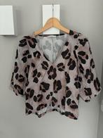 By bar top met luipaardprint, maat XS, Kleding | Dames, Overige kleuren, Ophalen of Verzenden, Zo goed als nieuw, Korte mouw